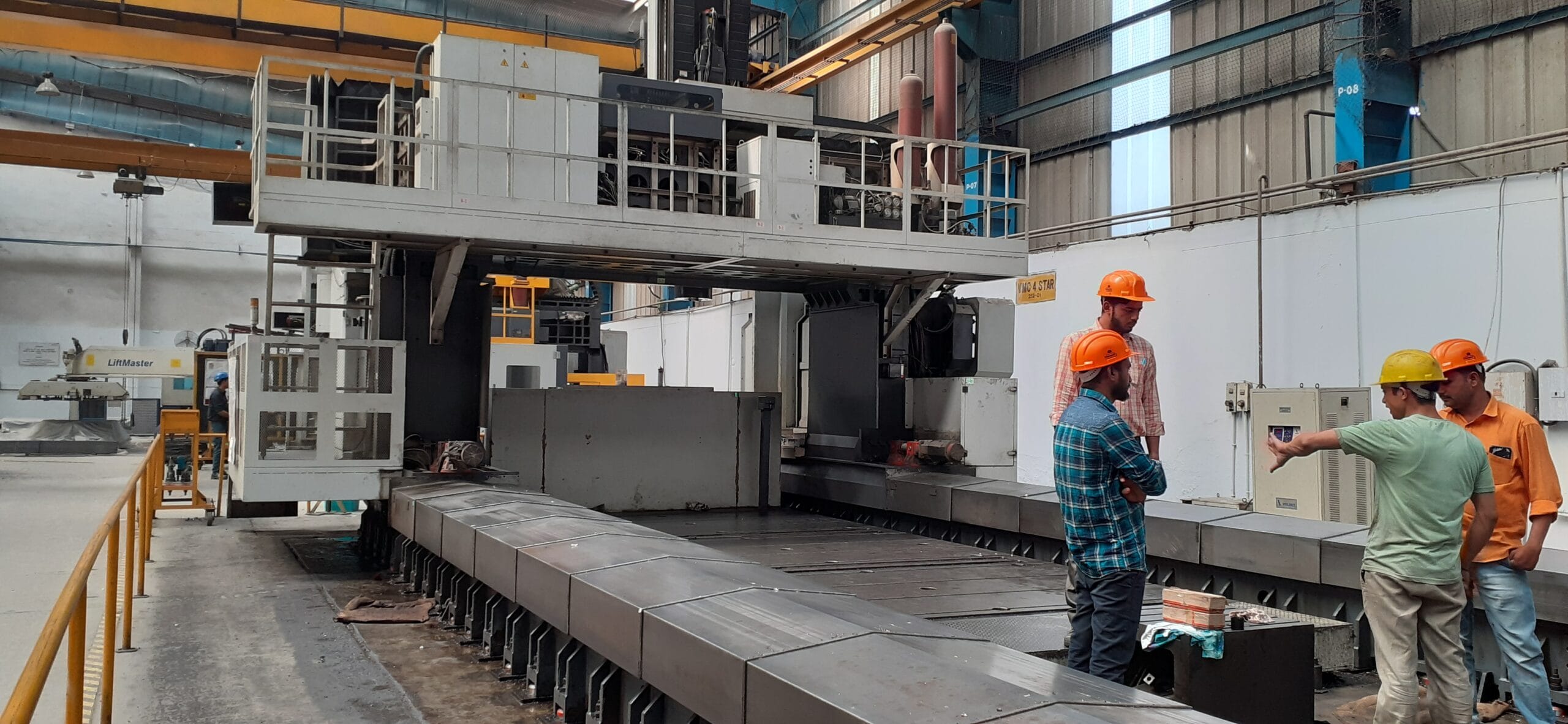 CNC MACHINE STRAIGHTNESS .1