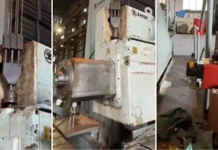 Straightness of SKODA Boring CNC Machine