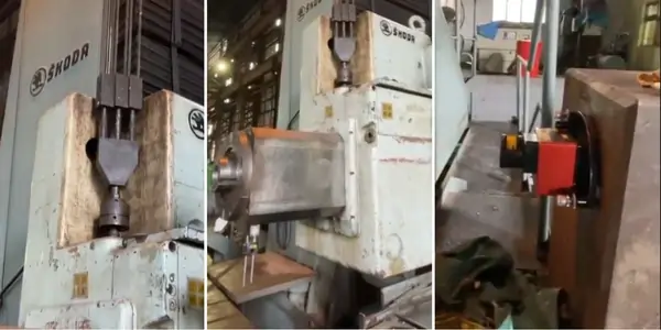 Straightness of SKODA Boring CNC Machine