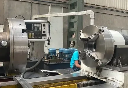 15 mtr CNC based lathe machine