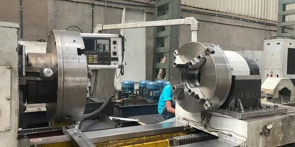 15 mtr CNC based lathe machine