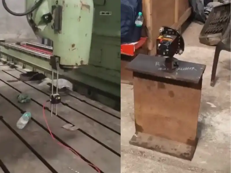 Geometric Inspection of Double Column CNC Machine in Indore