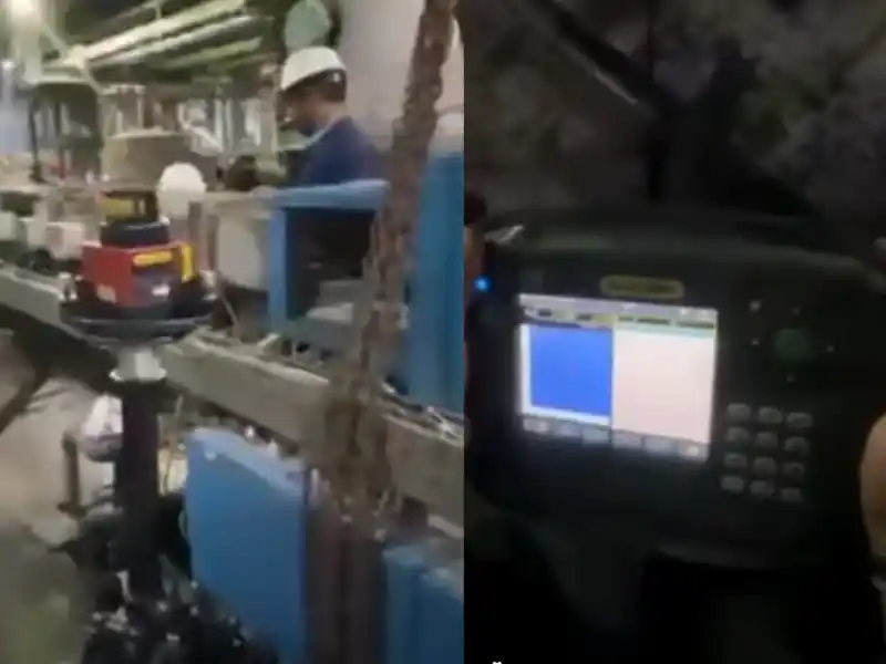 Geometrical Inspection of 3.5 Meter Extruder Machine