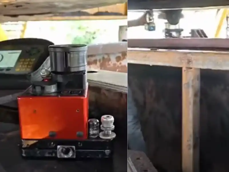 Flatness Inspection of Stacker Reclaimer Flange Base