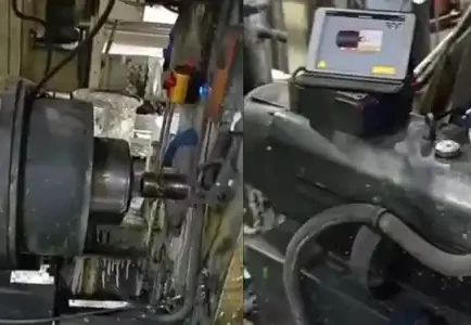 Shaft Alignment on Printing Machine Drive